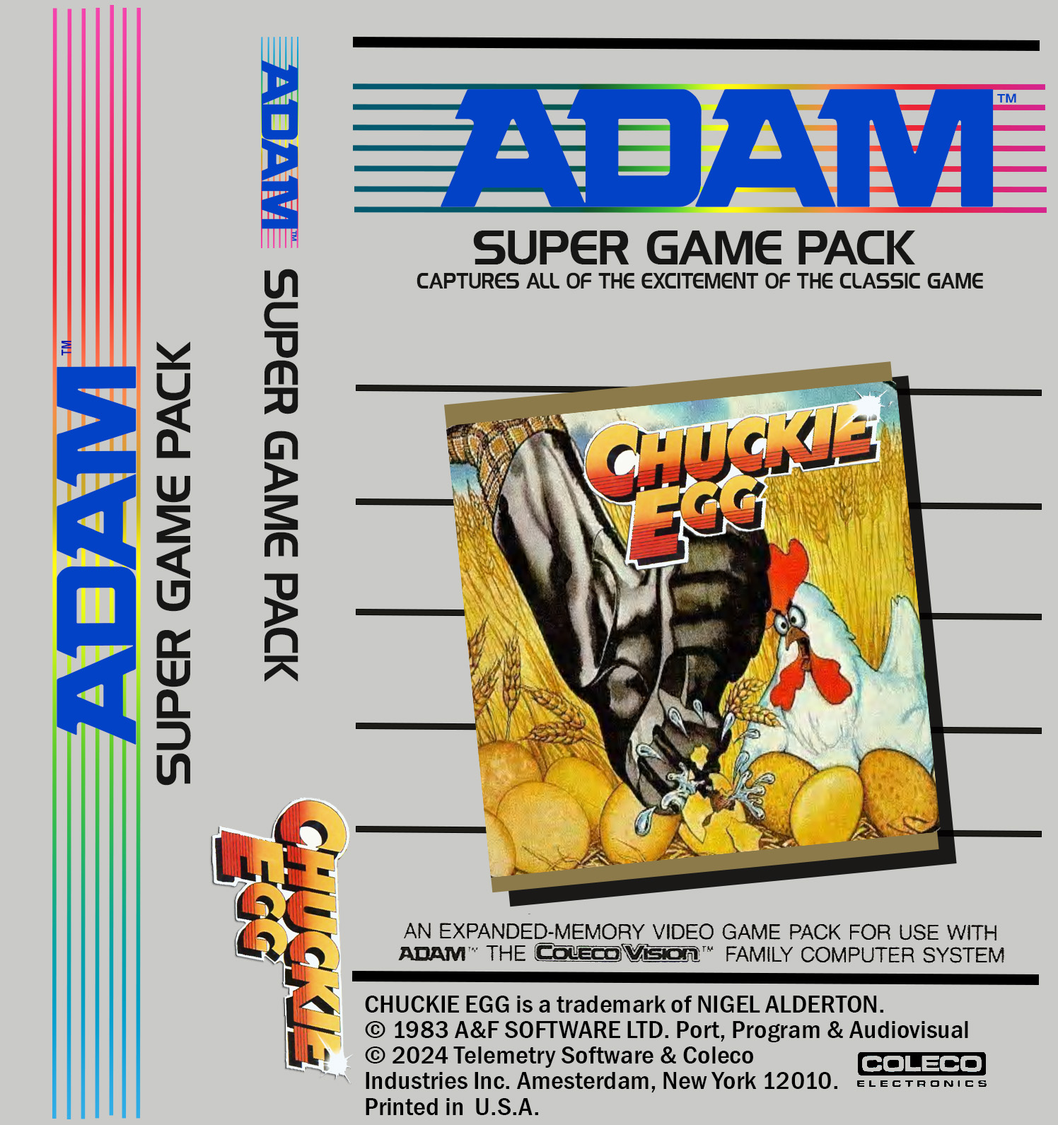 Chuckie Egg Data Pack